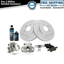 Front Brake Pad & Rotor Kit Fits 05-09 Ford Mazda 07-09 Mercury