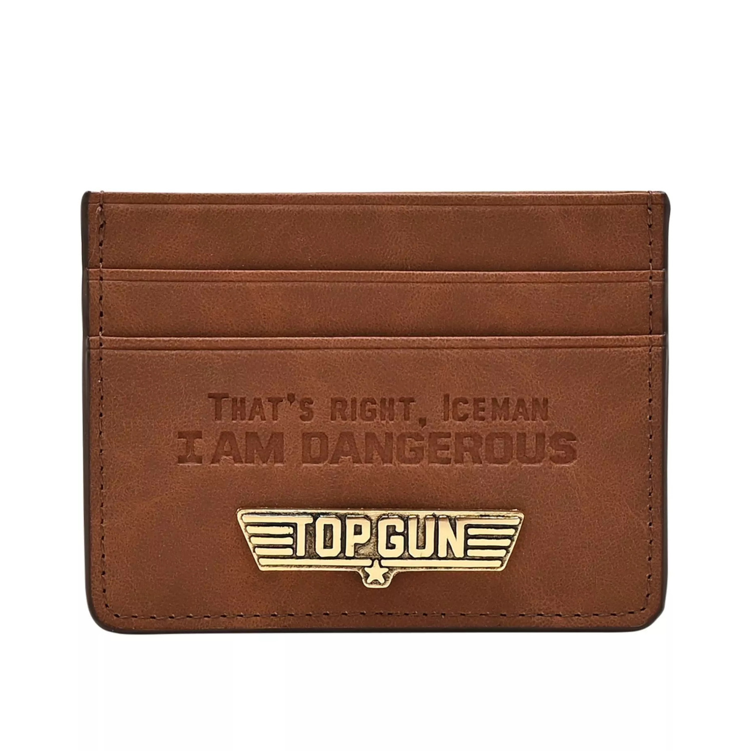 Top Gun Card Holder Wallet Tan