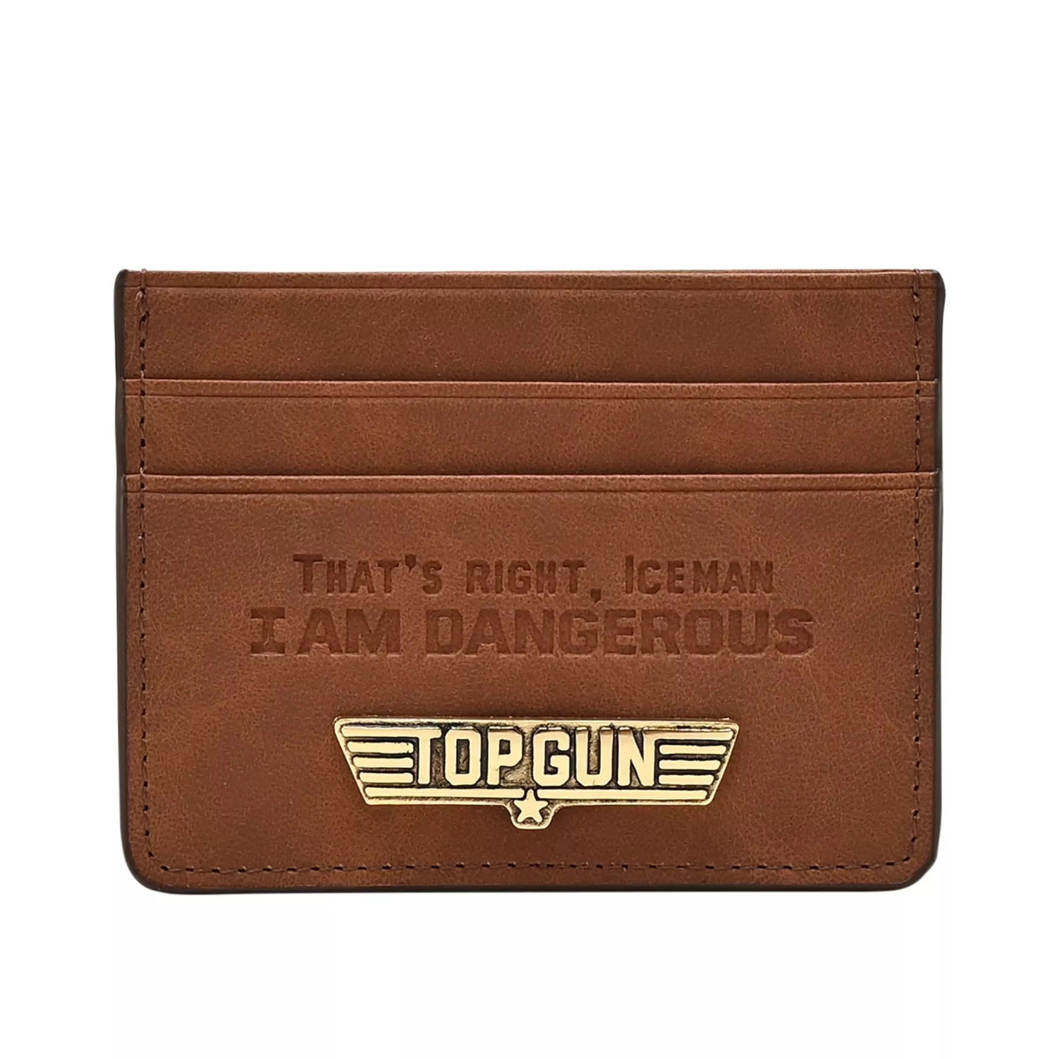 Top Gun Card Holder Wallet Tan