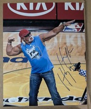 Hulk Hogan 8x10 Autographed JSA Certified