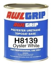 Awlgrip Premium Polyester Urethane Topcoat Oyster WHITE Gallon H8139/1GLUS