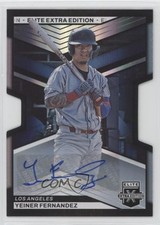 2023 Elite Extra Edition Signatures Die-Cut /399 Yeiner Fernandez #115 Auto uk2