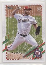 2021 Topps Holiday WalMart Mega Box Metallic Stephen Strasburg #HW142 0br8