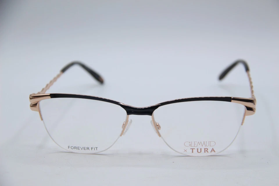 НОВЫЙ GLEMAUD X TURA VGO 022 ЧЕРНЫЙ ЗОЛОТОЙ ПОДЛИННЫЙ ОПРАВЫ ОЧКИ 58-16 - Изображение 2 из 4