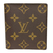 Portafoglio originale Louis Vuitton Porte Billet Carte Blu Bifold Monogram M60905 SD1915