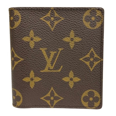 Auth Louis Vuitton Porte Billet Carte Bleue Bifold Wallet Monogram M60905 SD1915