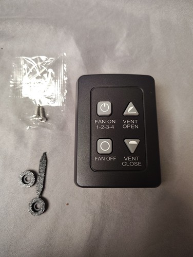 Replacement Wall Control Panel for MaxxAir MaxxFan Plus Deluxe 10-Speed Roof