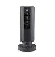 Morphy Richards Air Flex 14 Tower Fan with Built-In Device Charger Grey