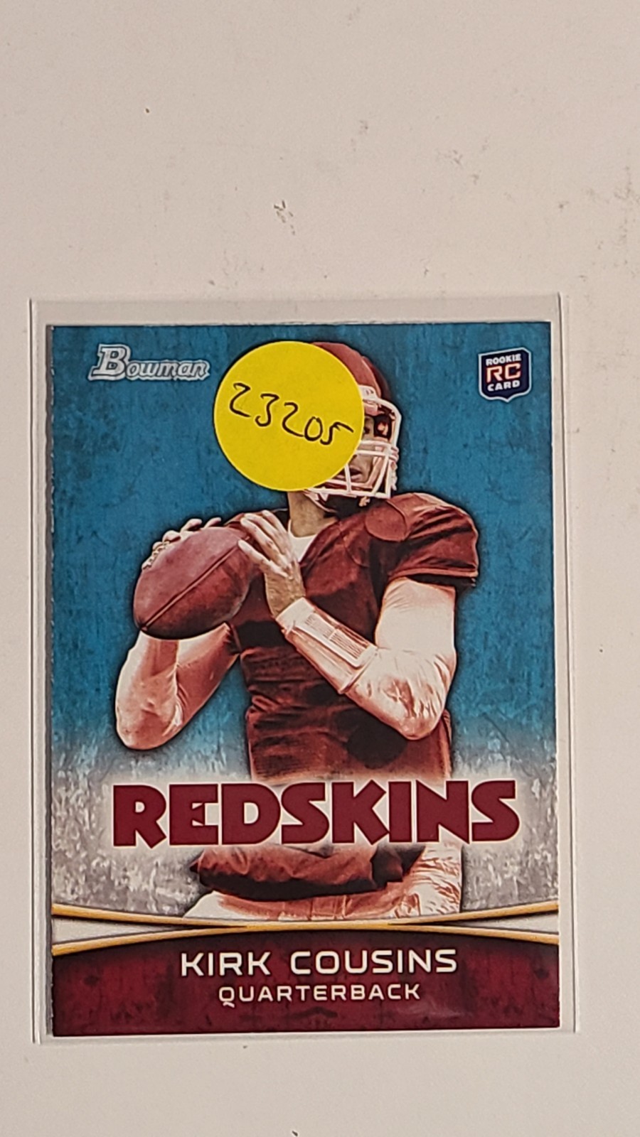 Kirk Cousins Bowman #145 Base