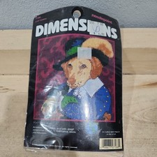 Dimensions Needlepoint  7188 Lord Canine 5" x 5" Kit 1999 New Sealed 