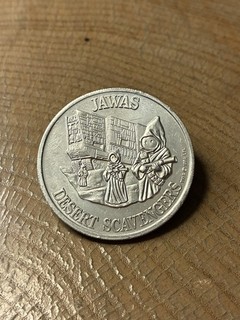 Vintage 1984 LFL Star Wars Jawas Coin. POTF. RARE! Great Condition!!