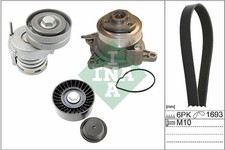 SCHAEFFLER INA KEILRIPPENRIEMEN-SATZ + WASSERPUMPE passend für AUDI A1 A3 SEAT