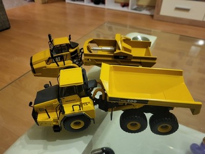 Cat 740B EJ und Komatsu HM400-1 Maßstab 1/50