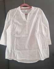 Bluse 46 Weiß/ Oberteil/ Blusenhemd/ Ungetragen