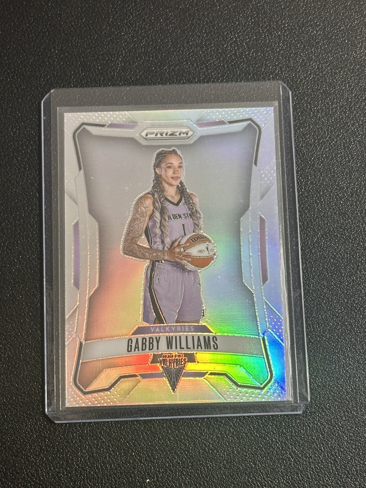 2026 Panini Prizm WNBA Gabby Williams Silver Holo First Valkyries Card