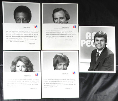 Lot 1979 Premiere Season REAL PEOPLE TV Series Publicity Photos 7X9 + 1981 Photo