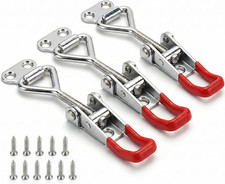 3-Piece Adjustable Toggle Latch 4001, Quick Release Hand Tool Toggle Clamp for S
