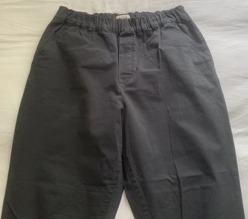 TOAST ORDINARIO ATTIRE - Pantalón de algodón gris para mujer talla 16 - Imagen 5 de 11