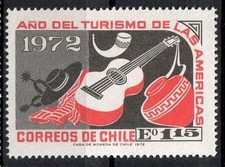 Timbre / STAMP CHILI 1972