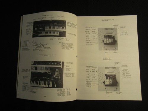 Kimball Organ Model 190 192 195 Service Repair Shop Manual Schematics - Picture 3 of 6