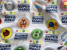 Super Mario Bros Nintendo Fitted Twin Sheet 2021