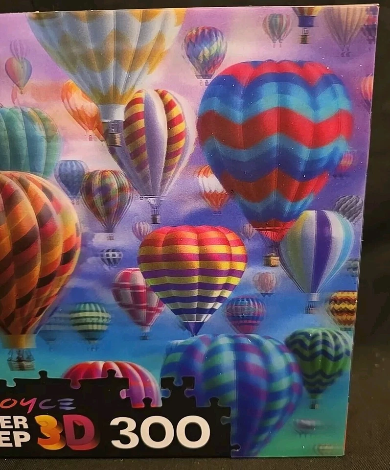 Rompecabezas RoseArt Royce McClure Super Deep 3D Balloon Magic 300 piezas nuevo en caja Foto 3 de 4