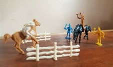 Vintage 1960's / 70s Cowboys  Indians , and Horses MPC Tim Mee