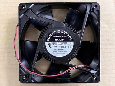 For COMAIR GL24B4X-E1 fan 24VDC 0.63A 127*127*38mm 2pin