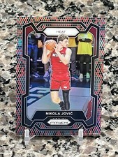 2023-24 Panini Prizm Nikola Jovic Snake Skin Case Hit SSP Heat