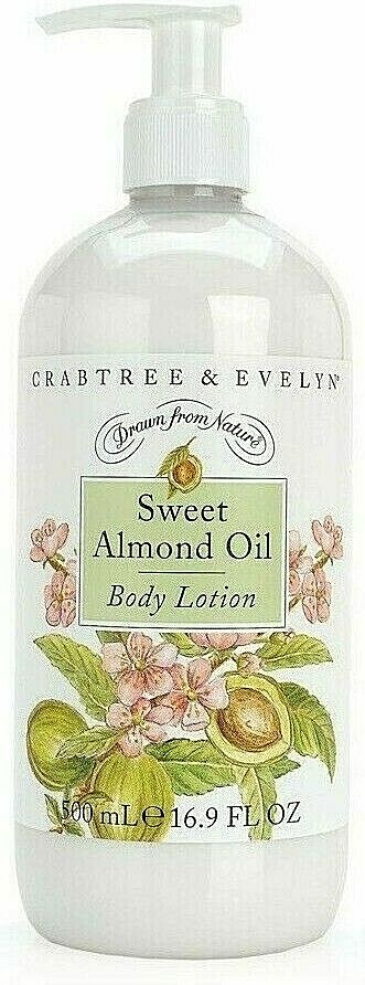 Crabtree Evelyn SWEET ALMOND OIL Body Lotion oz