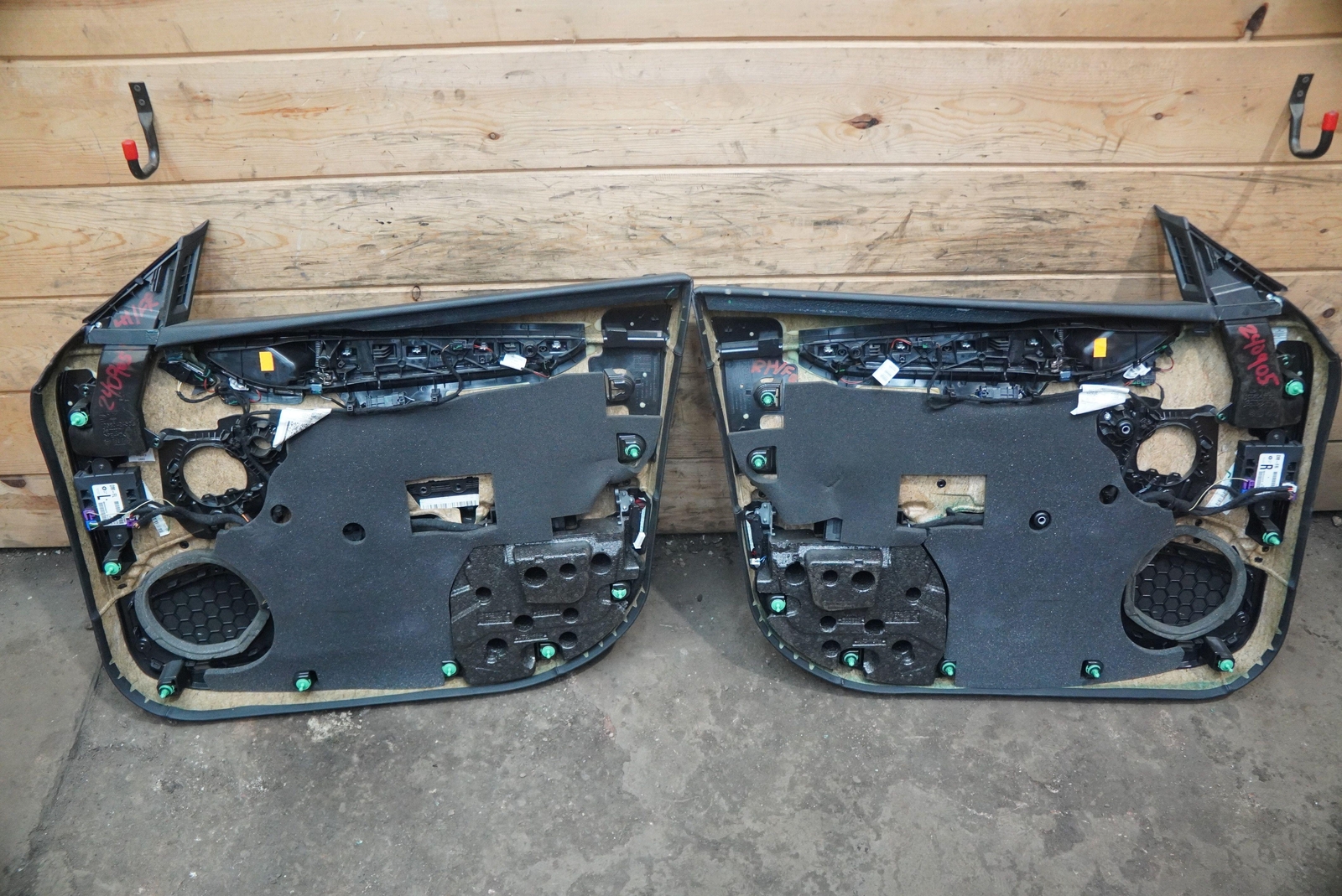 Set Front Rear Interior Door Trim Panel 670060144 Maserati Quattroporte M156 16