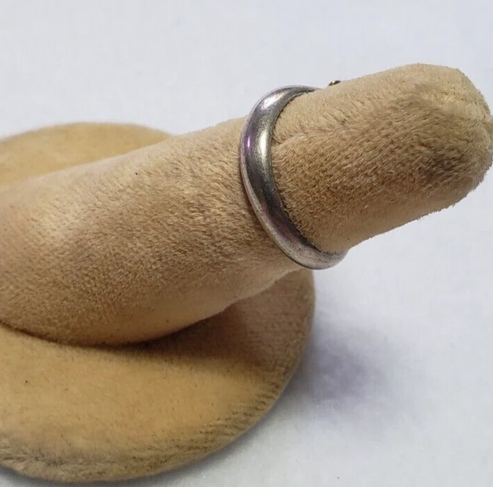 Anillo Tiffany and Co de cuentas de lapislázuli azul de oro amarillo de 18 quilates talla 5,5 Foto 4 de 4