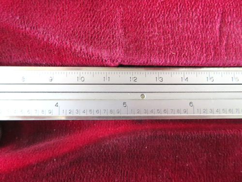 Vintage Mitutoyo 505-257 Dial Caliper Tool & DIE MACHINIST with Vintage Case - Picture 7 of 15