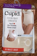 Cupid Beige Extra Firm Hi Waist Brief Shapewear Panty Size 3XL NEW 