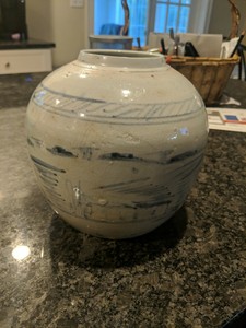 Antique Cantonese Ca 1850 Chinese Porcelain Ginger Jar China Canton