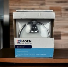 MOEN Banbury Towel Ring in Chrome