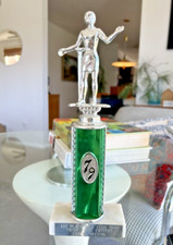 1979 11" Vintage Trophy Marble Base Speech Debate first place