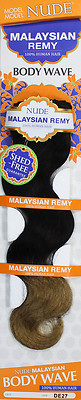 Model Model Nude Malaysian Remy 16'' DE27  Body Wave Hair Weave Extensions