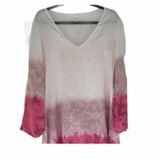 Blue Blush Multi Color Tunic Dress Size: S