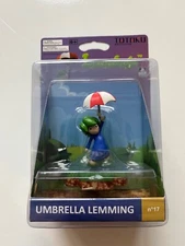 Umbrella Lemming Totaku Action Figure 17 New Factory Sealed ThinkGeek Lemmings