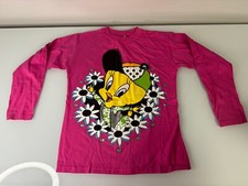 Vintage 1997 Looney Tunes Tweety Bird Long Sleeve Short Girls Size 10 Pink