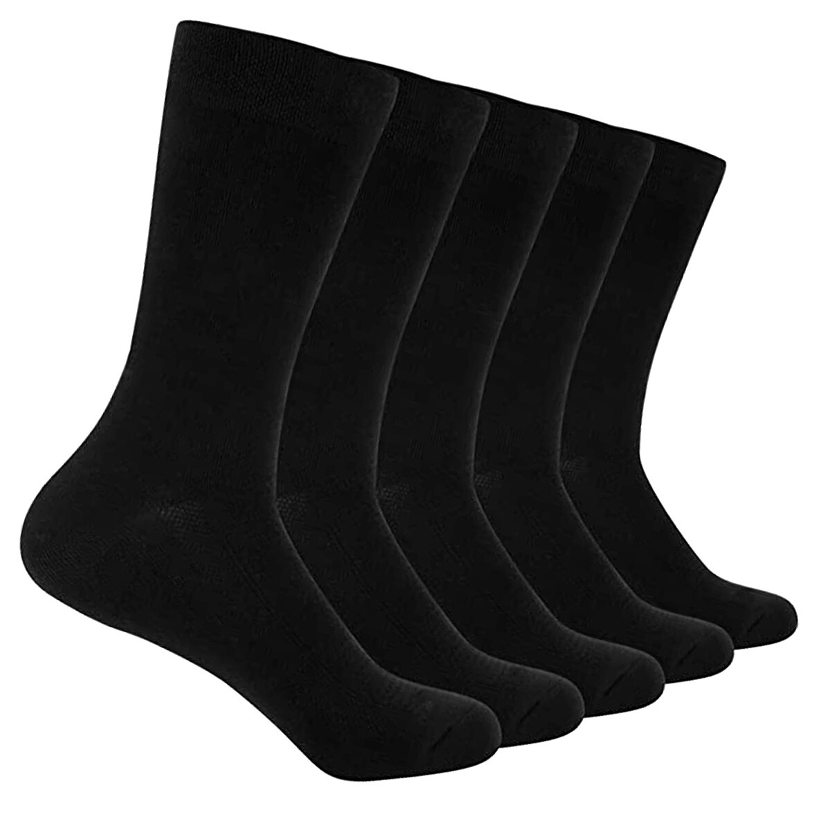 12 Pair Men's Socks Size 611 Light Weight Breathable Cotton Rich Men