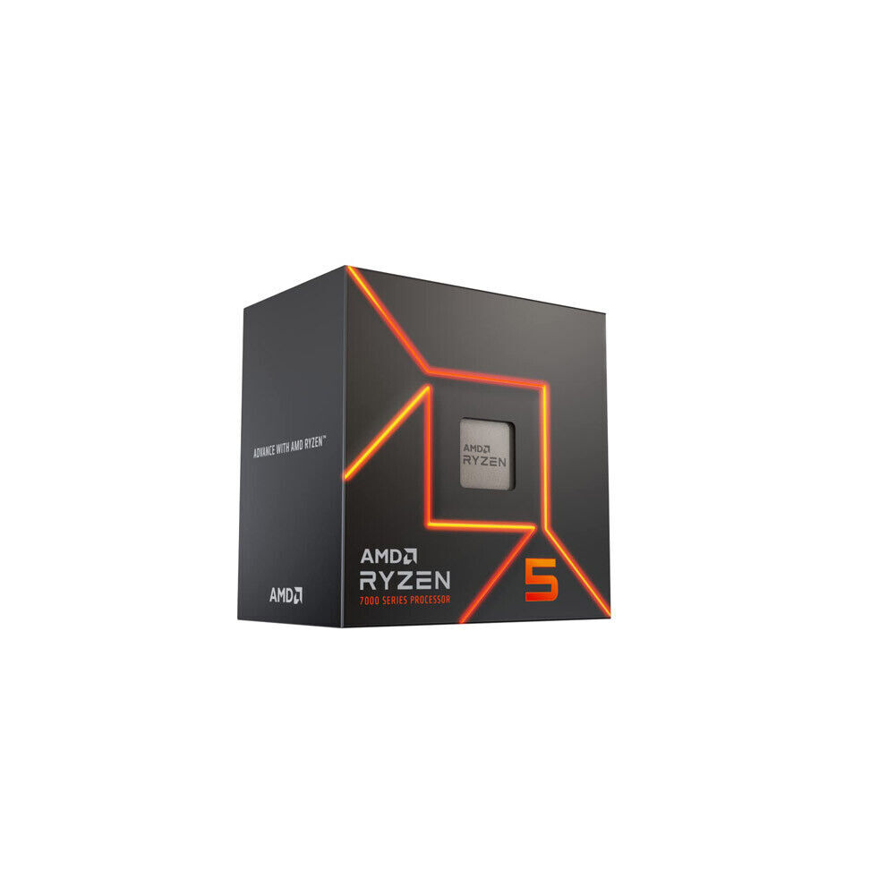 AMD Ryzen 5 7600 Processor (5.1 GHz, 6 Cores, Socket AM5) Boxed -...