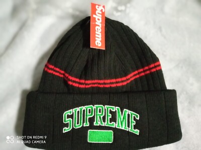 Supreme Cap Black Supreme Capello Embottito aus USA Neu Limited Edition