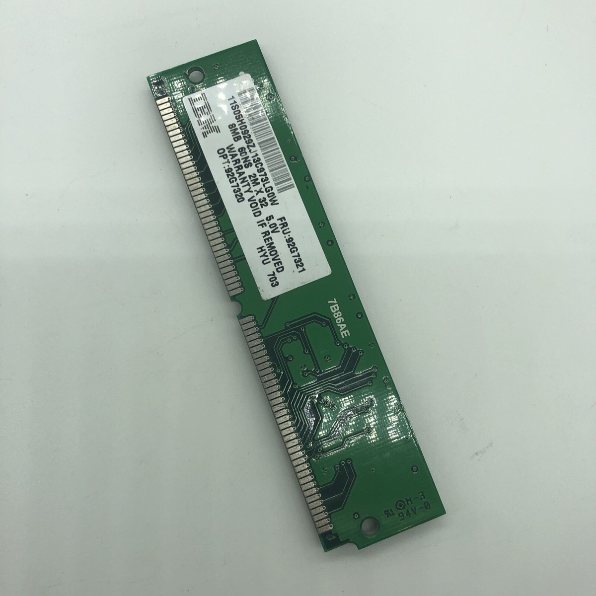 8MB Original IBM 92G7321 2MX32 70nS RAM Memory 72 Pin 8 Megabyte