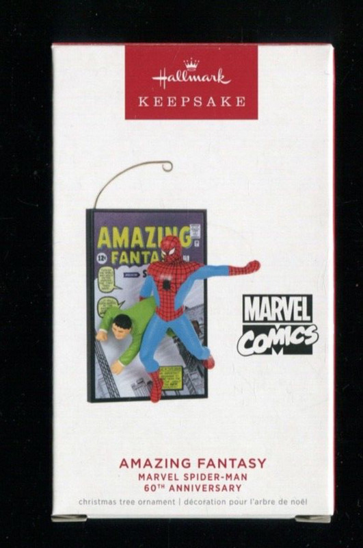 2022 Hallmark Ornaments - AMAZING FANTASY - Spider Man 60th -  New in Box