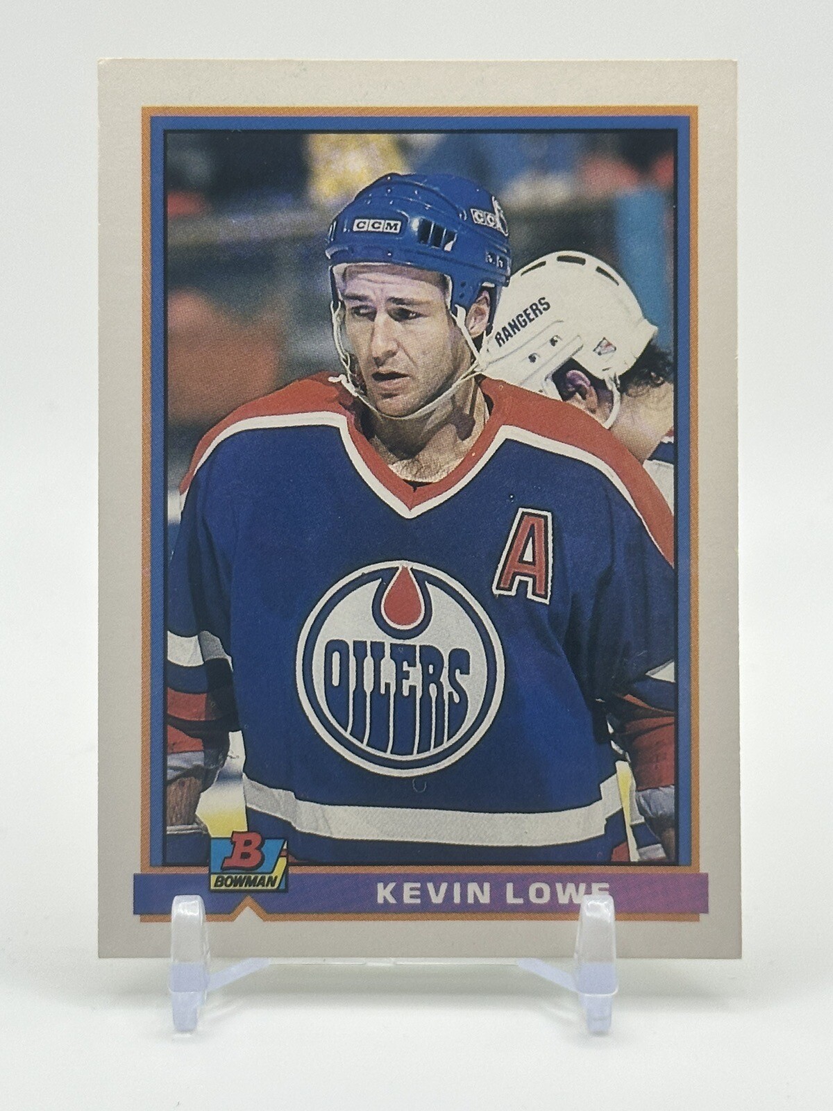 1991-92 Bowman Kevin Lowe #115 HOF
