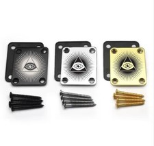 Custom Engraved Guitar Neck Plate - Personalized neckplate for Guitars-D3