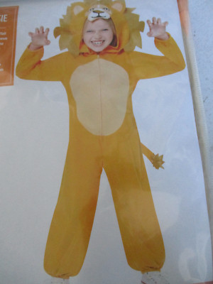 amscan Kinder Löwen Kostüm, Fasching, Motto, Geburtstag Gr 134 , 146 Neu LaR