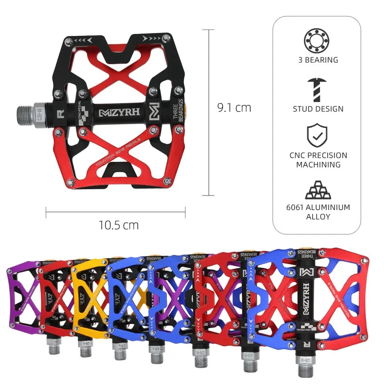 Ultralight Anti-Slip BMX MTB Road Bike Pedal Cycling Sealed Bearing Bike Pedals - Image 2 of 4